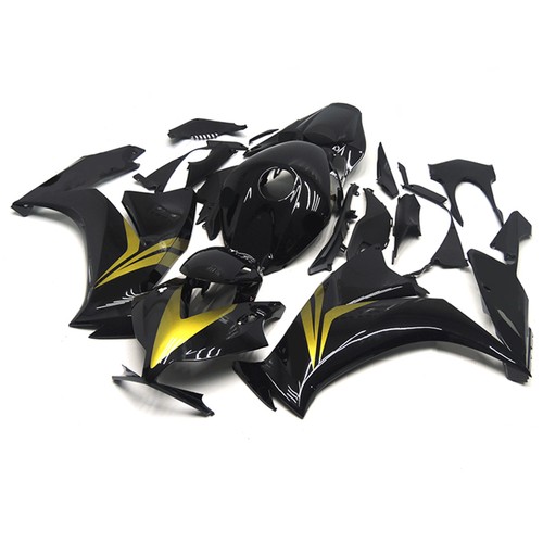 Gold black fairings plastics - gold,
