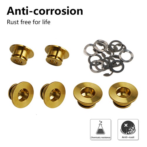 Floating brake rotor - floating, bobbins