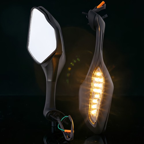 Pair rear view mirrors led - rear-view,