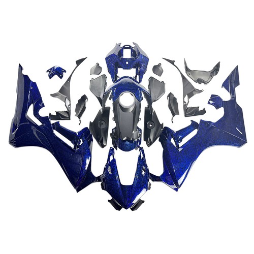 Blue carbon effect fairing kit - carbon,