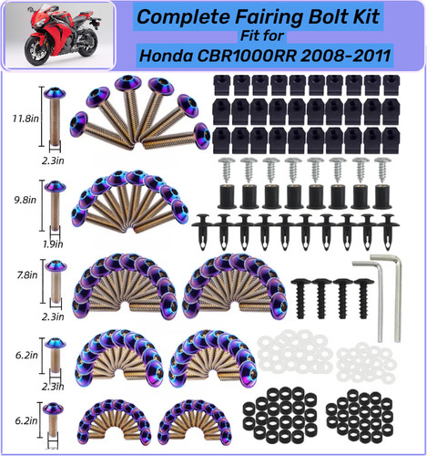 Purple blue stainless complete - purple-blue,