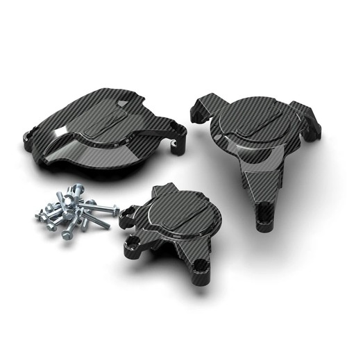 Carbon fiber motorcycle - carbon, engine