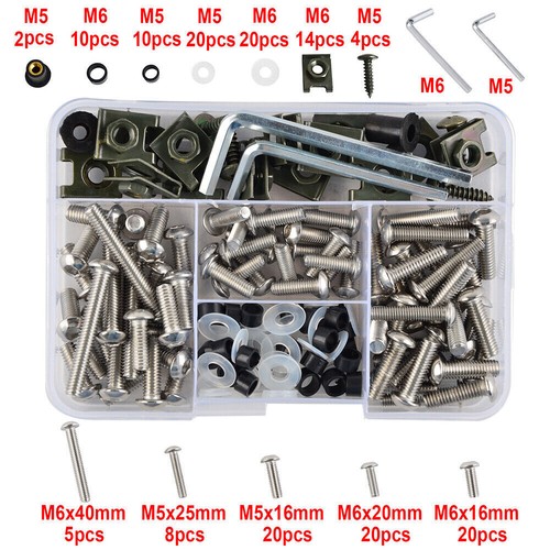 Stainless steel fairing bolts - fairing,