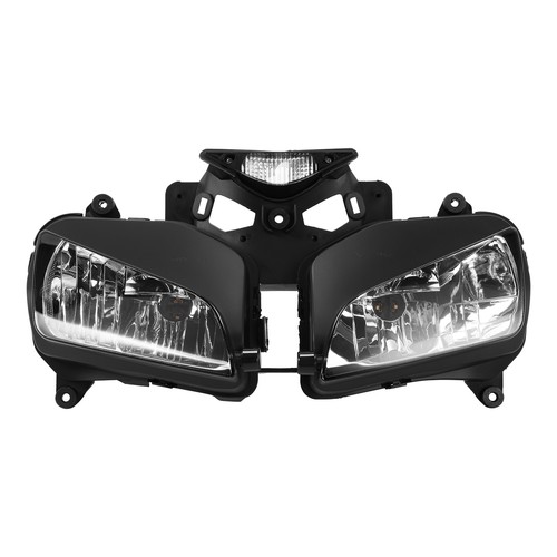 Front headlight head - front, lamp
