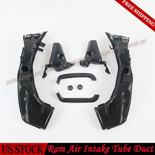 Black ram air intake tube - air, duct