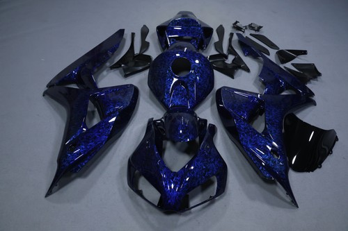 Blue forged carbon fairings - blue,